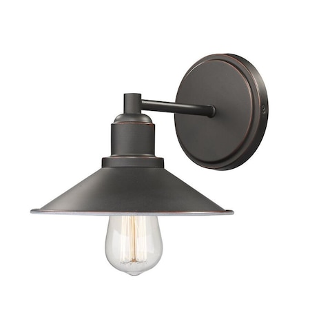 Z-Lite Casa 1 Light Vanity, Olde Bronze & Olde Bronze 613-1V-OB